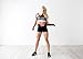FITGIRL - Pink Weight Lifting Belt - Gym, Fitness, Bodybuilding - Great for Squats, Lunges, Deadlift, Thrusters (XS)
