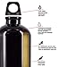 Sigg - Aluminum Water Bottle - Traveller Black - Climate Neutral Certified - Suitable for Carbonated Beverages - Leakproof & Lightweight - BPA Free - 20 oz