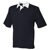 Front Row Men's Short Sleeve Sports Rugby Polo Shirt