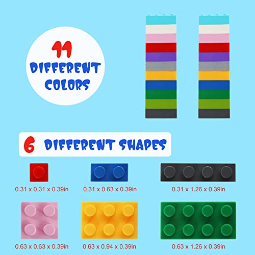 Building Blocks 1000 Pieces Classic Building Bricks Compatible with