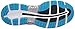 ASICS Men's Gel Nimbus 18 Running Shoe, Black/White/Island Blue, 9.5 M US