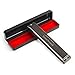 Harmonica, InnerSound Double Tremolo Harmonica 24 Holes with Case, with Tone Mark, Key of C, Black