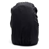 AllLife High Quality Black Nylon Camping Hiking Rucksack Bag Waterproof Rainproof Cover (Style 1)