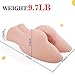 9.7LB Male Masturbator Sex Doll with 3D Lifelike Channel for Men Masturbation, Life-Size Doggy Style Realistic Pussy Ass for Vaginal and Anal Sex, Fondlove Two Hole Sexy Curve Masturbators Sex Toy
