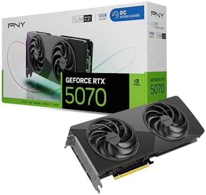 Tarjeta Gráfica GeForce RTX™ 5070 12GB Slim OC Dual Fan 2-Slot