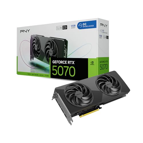 NVIDIA GeForce RTX™ 5070 Slim Dual-Lüfter, Dual-Slot OC-Grafikkarte