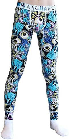 ARCITON Men's Low Rise Leggings Long Johns Thermal Pant