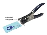 Hand Held 5mm Round Hole Punch Pliers with Side Guide 3/16 Diameter Heavy Duty