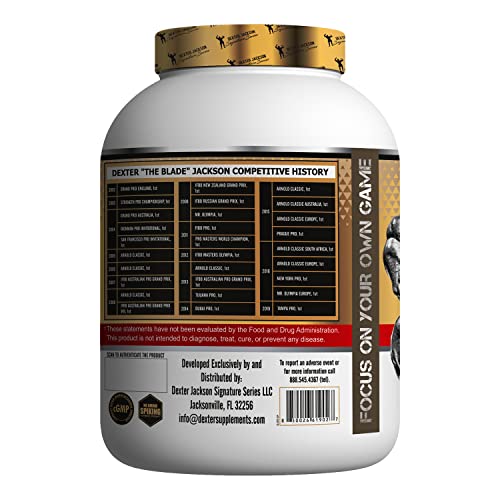 Dexter Jackson Signature Series Gold Whey Gold (5 Lbs, Cookies & Cream)