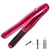 NEXGADGET Hair Straightener Rechargeable Mini Cordless Flat Iron With Power Bank Function(2900mAh/3.7V) & Adjustable Temp Portable Travel Straightener For Hair Straightening And USB Devices Charging