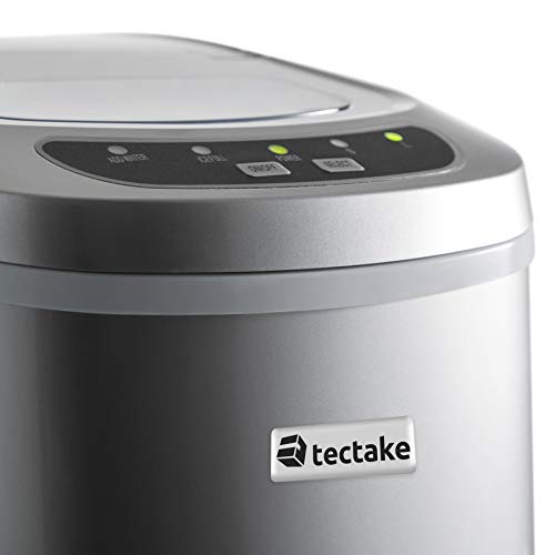 tectake Eiswürfelmaschine -diverse Farben- (Silber) – Bild 5