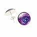 JIAYIQI Women Shiny Starry Sky Crescent Luna Crystal Gemstone Stud Earrings Bracelet Bangle Pendant Necklace
