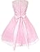 Little Girls Pleated Lace Illusion Top Sunburst Special Flowers Girls Dresses