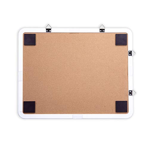 PAPERAGE Dry Erase Board 11 x 14 Inches Magnetic Whiteboard with 4 Markers with Erasers and 2 Magnets - Thumbnail 3