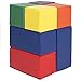 Best Choice Products 7-Piece Kids Soft Foam Block Play Set, Large Stacking Cubes for Sensory Development and Motor Skills - Multicolor