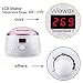 Wowax Wax Warmer Hard Wax Beads Hair Removal Waxing Kit with Wax Applicator Sticks for Adults (Unisex) Body Hair Removal