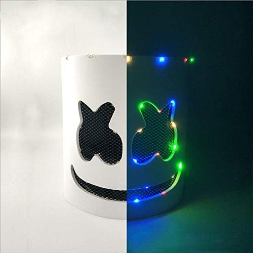 Unique Luminous DJ Mask for Bar Party Wear Music Festival Helmet Halloween Costumes