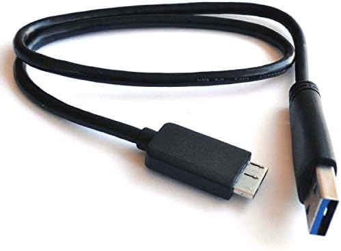 Bargains Depot Electronics Products Brand New 1.5 ft USB 3.0 Data SYNC Cable Cord Lead For Seagate FreeAgent GoFlex Desk # 9ZQ2P5-500 + Free Gift