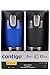 Contigo Autoseal Stainless Steel Spill-Proof Travel Mug, 16oz- Stock Blue & Gray (2 Pack)