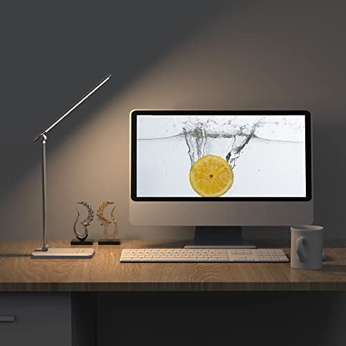 Desk Lamp Led USB-Port Adjustable - 5 Brightness Levels & 5 Lighting Modes Touch Control Bright Desk Light for Reading | Office Working | Study