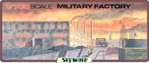 Skywave 1/700 Military Factory Building Model Kit