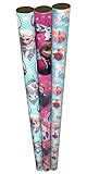 Disney Frozen Gift Wrapping Paper Set of 3 Rolls (60 Sq. Ft.)