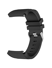 Minggo Bandas para Samsung Gear S3 Frontier Classic reloj pulsera de silicona, correa de silicona deportiva correa de repuesto para Samsung Gear S3 Frontier S3 Classic Galaxy reloj 1.811 in