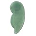Domika Gua Sha Scraping Massage Tool,4pcs Handmade Green Aventurine Jade Stone Guasha Board Traditional Scraper Tools for SPA Acupuncture, Therapy Massage Stones