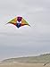 In the Breeze Rainbow Conyne Delta Kite, 6-Feet,72