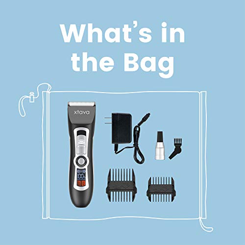 xtava Pro Cordless Hair Clippers and Beard Trimmer 4.5 Hour Long Life