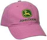 John Deere Girls' Toddler Trademark Baseball Cap