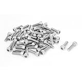 uxcell® M6x20mm Stainless Steel Hex Socket Cap