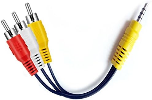 Video Projector Cable, 1 XLR male to 2 RCA Male Plug Adapter Cable, 3 pin xlr mic splitter,rca phono line ,2RCA to XLR