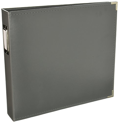 American Crafts 660905 We R Memory Keepers Classic D-Ring Scrapbooking Album, 12