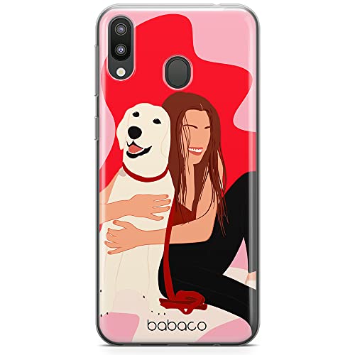 Babaco ERT Group Handyhülle für Samsung M20 Original und offiziell Lizenziertes Muster Dogs 006 optimal an die Form des Handy angepasst, hülle aus TPU