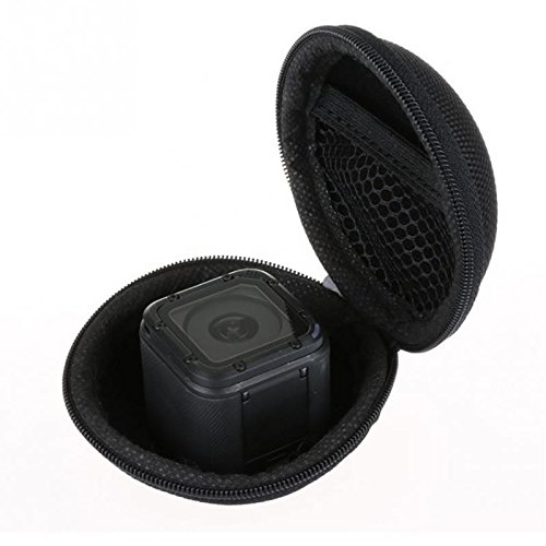 MyArmor Storage Case Shell Protective Carry Shockproof Bag + Anti-scratch Protective Lens Cover Cap for Gopro Hero4/Hero5 Session