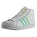 Adidas Pro Model Men Round Toe Leather White Fashion Sneakers