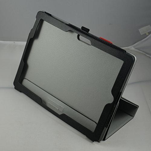 Mama Mouth Coustom Design Slim Stand PU Leather Case Cover With Romovable Bluetooth Keyboard For 10.8 " Microsoft Surface 3 Tablet Windows 8.1 Tablet (Will Not Fit 12.1 Inches Surface Pro 3),Black - Thumbnail 7
