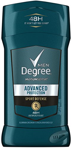 Degree Men Antiperspirant & Deodorant Solid, Sport Defense 2.7 oz (Pack of 5)