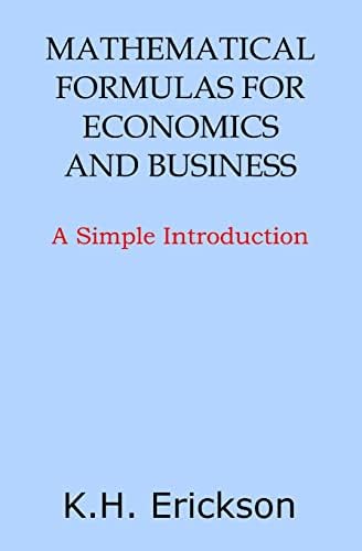 Numerical Methods in Economics: 9780262100717: Economics Books