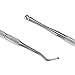 Cuticle Nippers,Vizmy Durable Cuticle Remover and Cutter Set- Cuticle Clippers + Ingrown Toenail Lifter + Nail File - Professional Grade Stainless Steel Manicure and Pedicure Tool