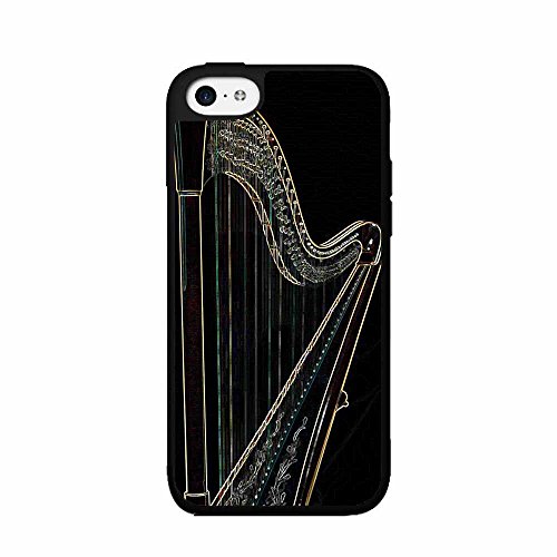 BleuReign(TM) Galaxy Harp Plastic Phone Case Back Cover iPhone 5 5s and iPhone SE