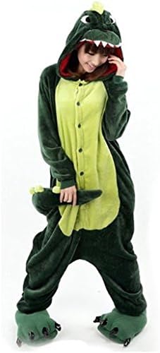 VIGEROUS Christmas Halloween Animal Cosplay Costume Unisex-adult Kigurumi Onesies S Dinosaur