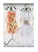 Mardel Wire Dress Form Jewelry Stand, 14 x 4.5 Inches