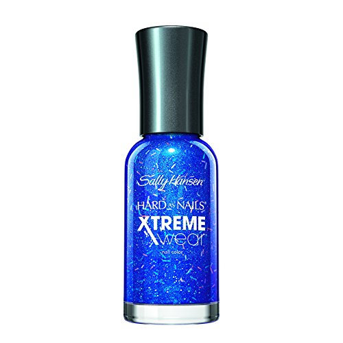 Sally Hansen Hard as Nails Xtreme Wear, Blue Boom, 0.4 Fluid Ounce