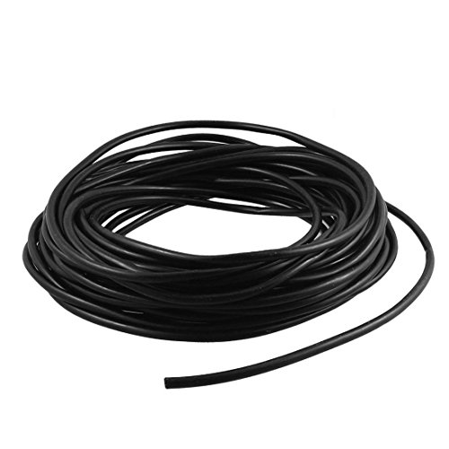 Saim Fish Tank Black Soft Flexible Air Pump Oxygen Pipe Hose Tubing 20 M