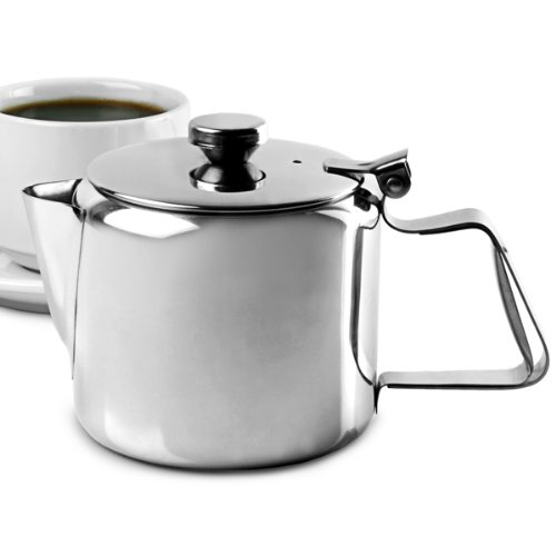 Teapot Mirror Finish 20oz / 600ml Stainless Steel Teapot, Metal