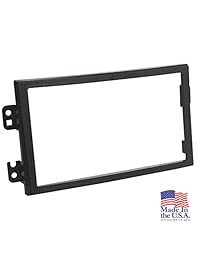 Scosche Dash Kit para 2003 2005 Nissan 350Z doble DIN Kit, Negro