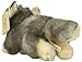 Aurora® Realistic Miyoni® Wolf Stuffed Animal - Lifelike Detail - Cherished Companionship - Gray 10.5 Inches