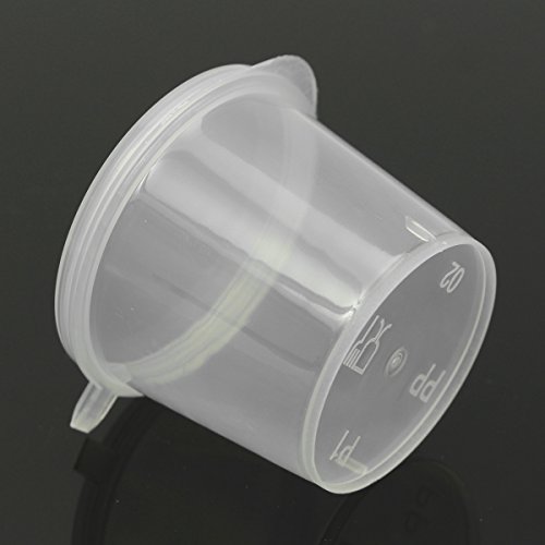 LILACORP 30Pcs/Set 35ml Containers Round Food Soup Lids Set Reusable Clear Condiment Spice Boxes Home Office Dinnerware